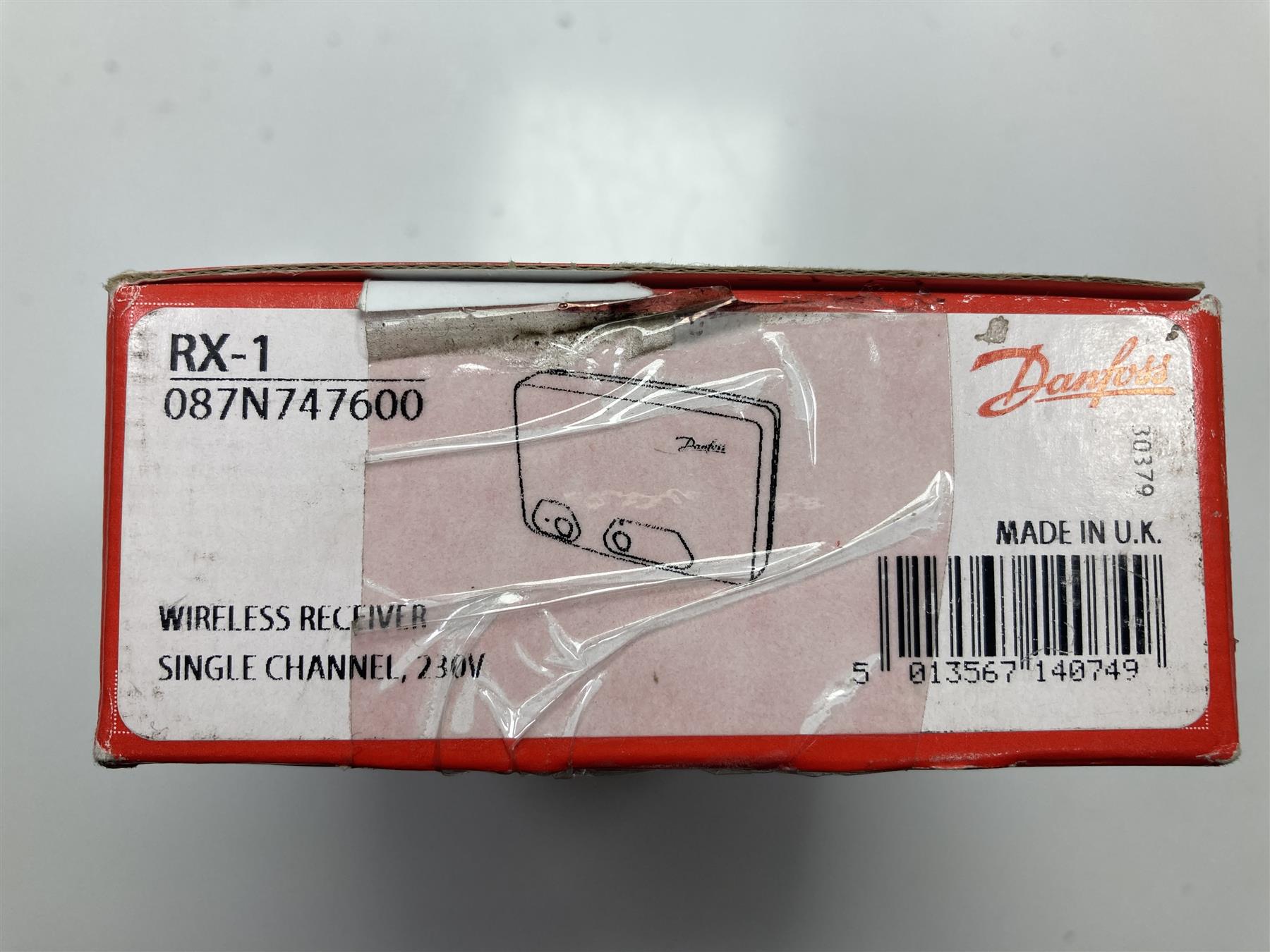 Danfoss RX1 087N747600 Single Channel Radio Frequency Receiver 230V BNIB