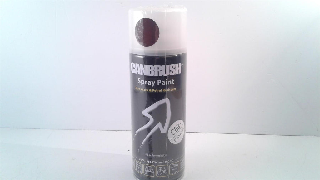 Canbrush Spray Paint C89* Redwood for metal, plastic and wood