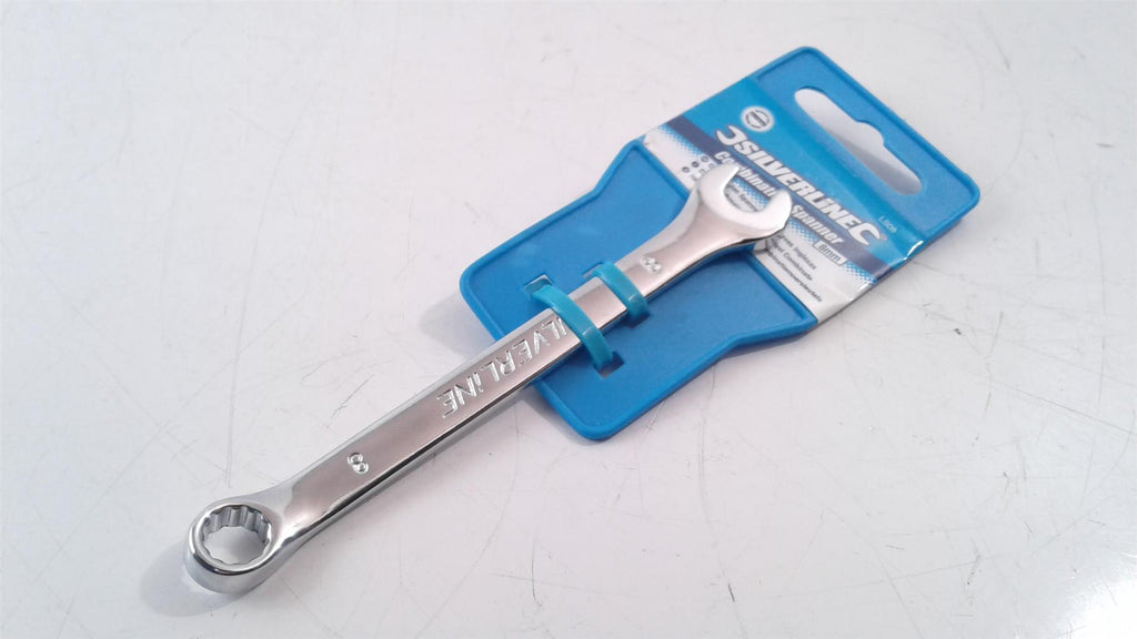 Silverline 8mm Vanadium Combination Spanner LS08