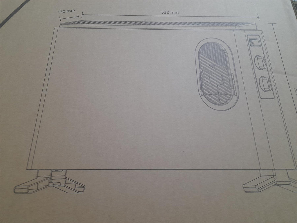blyss Convector Heater 200w NDK20-A4AF