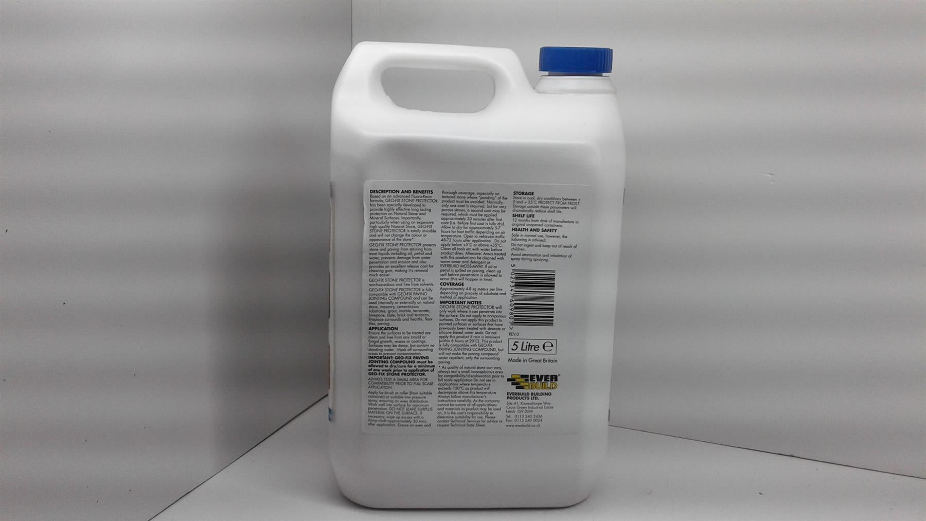 Everbuild Geo-Fix® Natural Stone Protector 5 litre