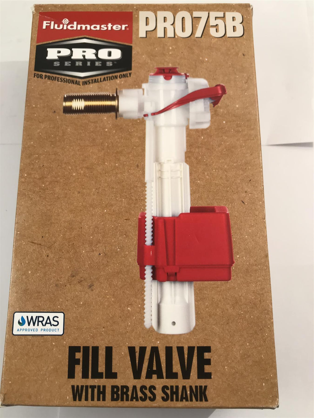 Fluidmaster PRO75B Pro Side Entry Fill Valve 1/2 Brass Shank
