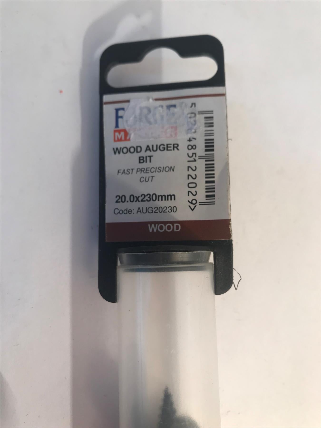 Forge Master Wood Auger 20.0 x 230mm AUG20230