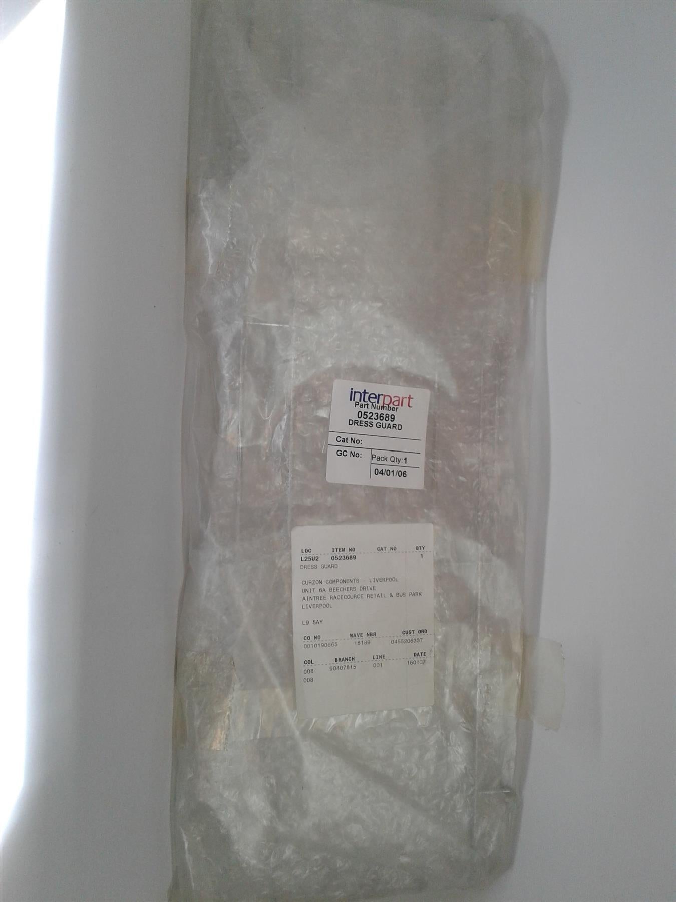 BAXI VALOR  0523689 Dress Guard