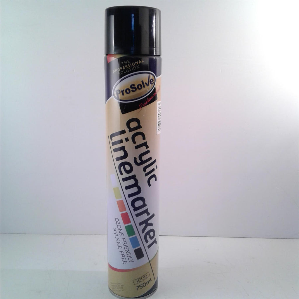 Prosolve Black Acrylic Linemarker Xylene Free 750ml