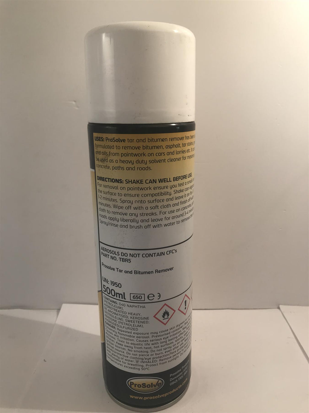 Prosolve Tar and Bitumen Remover 500ml