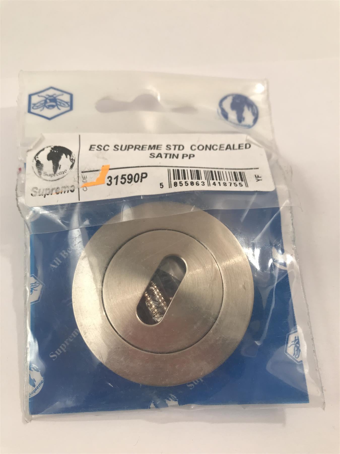 ESC Supreme Key Hole Cover Concealed Satin pp 31590p