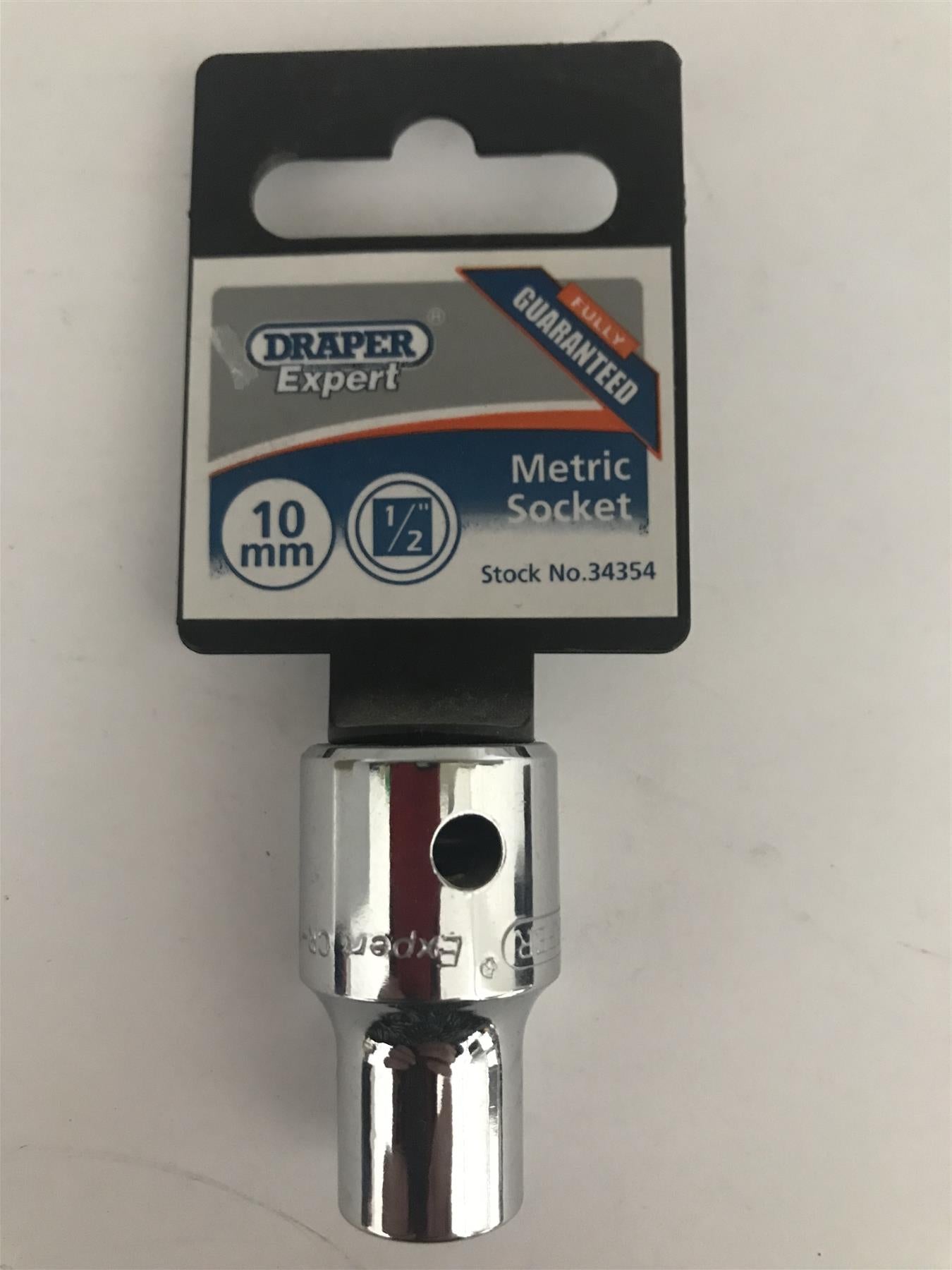 Draper 34354 Expert 1/2" 10mm Metric Socket