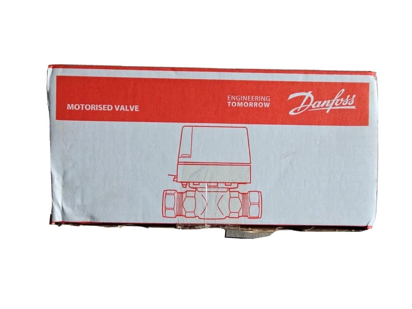 Danfoss Hp22b 22mm 2 Port Motorised Valve With Actuator 087N6642
