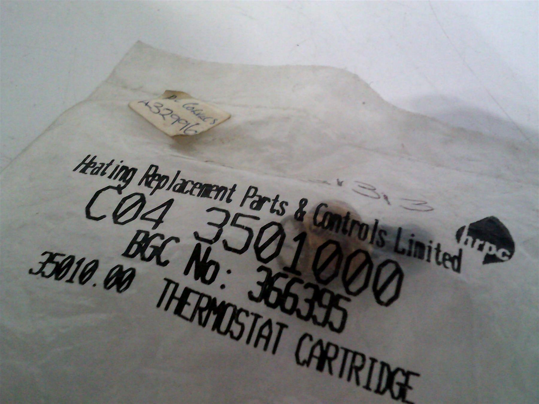 NEW CHAFFOTEAUX MK 1 / 2 BOILER THERMOSTAT CARTRIDGE 60031313