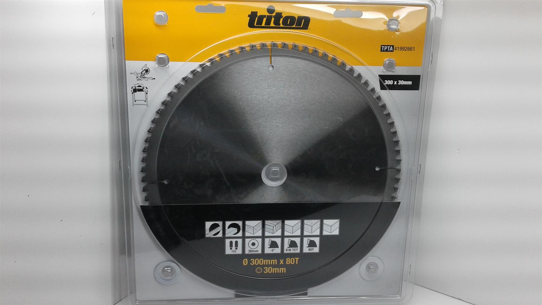Triton Woodworking Saw Blade 300 X 30mm 80T