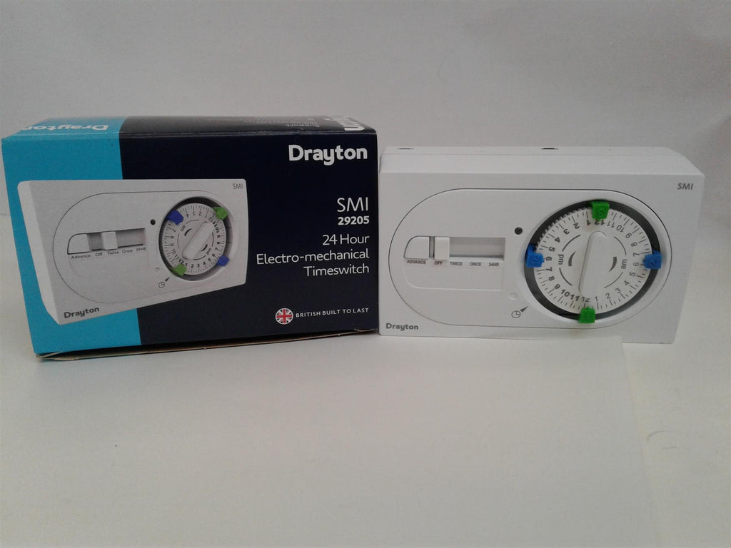 New Drayton SM1 24 Hour Mechanical Single Channel Timeswitch