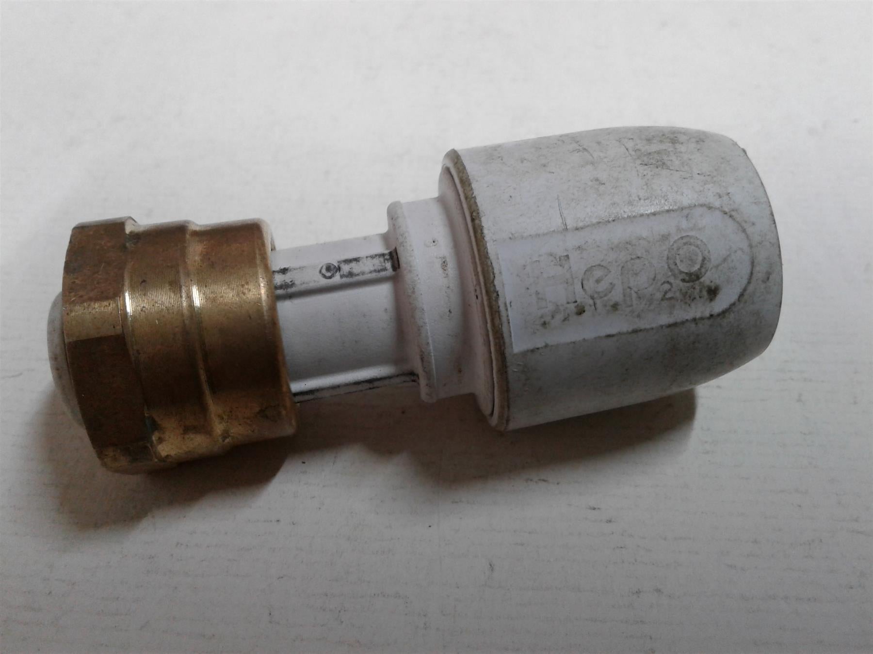 NEW HEP2O STRAIGHT TAP CONNECTOR 15mm 3/4" HD25A/15W (EACH)