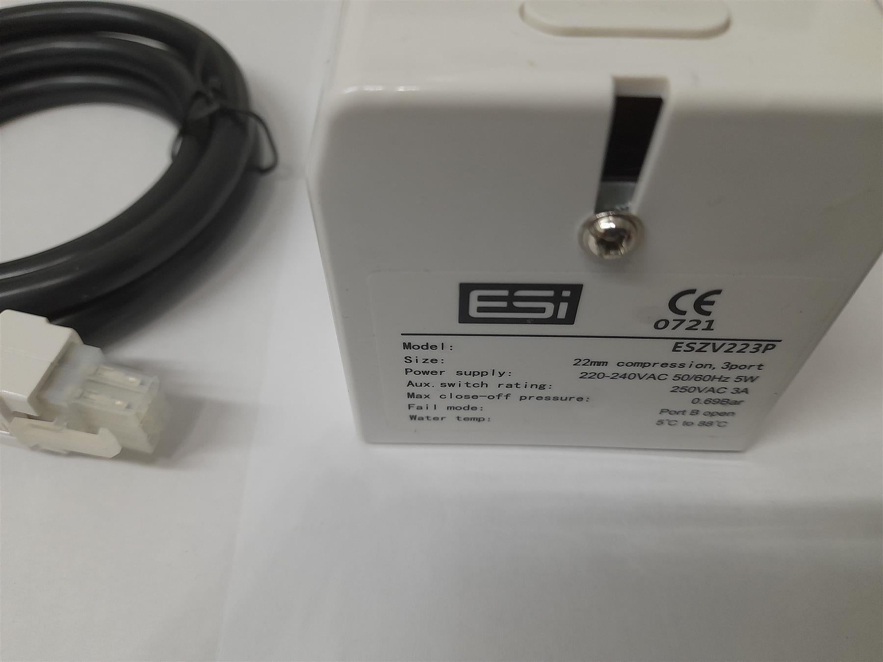 ESi 3 Port 22mm Actuator Head ESZVA223