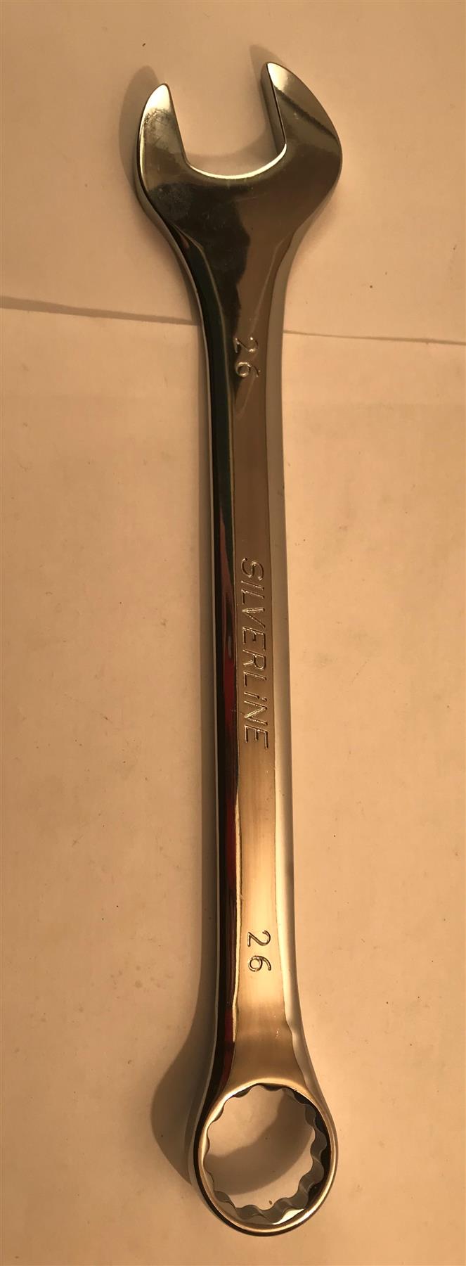 Silverline Chrome Vanadium Combination Spanner 26mm  LS26