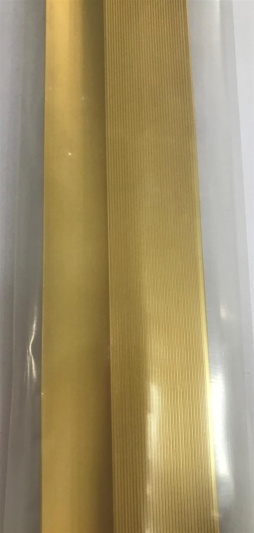 Best Round Edge Carpet to Tile Trim 915mm Gold  43113