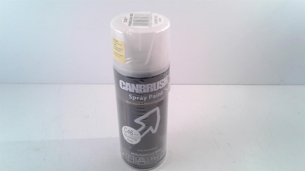 Canbrush Spray Paint C46 Sparkling Red for metal, plastic and wood