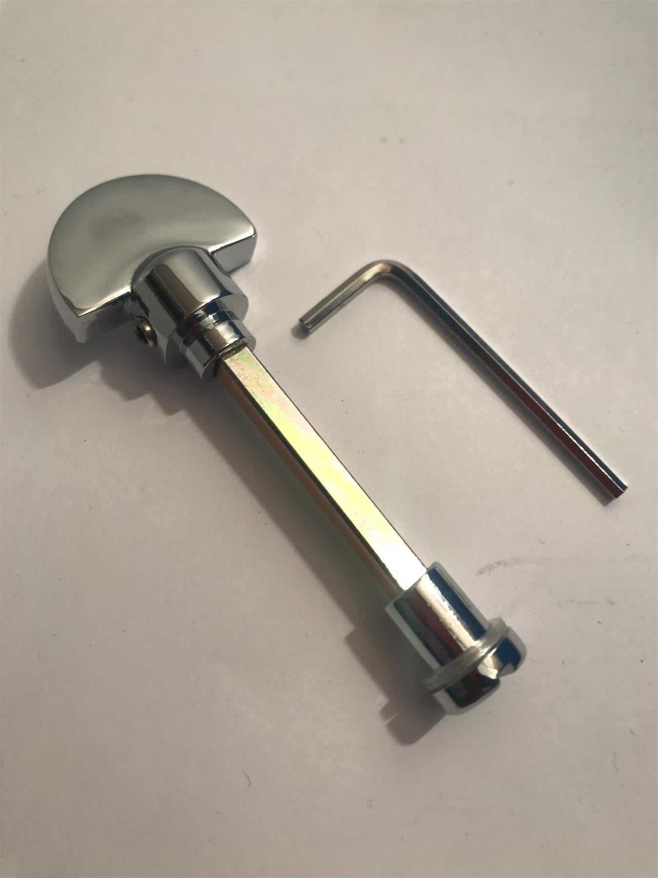 Replacement Bathroom Snib Thumb Turn Polished Chrome