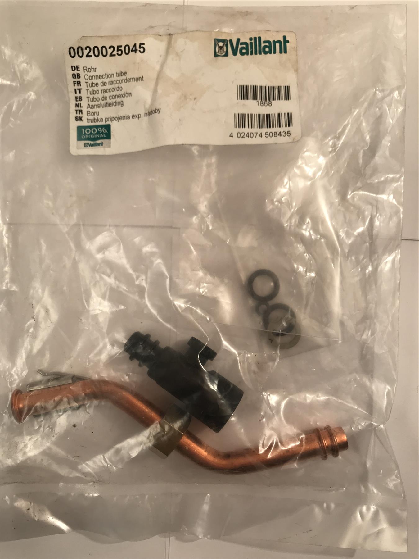 Vaillant 0020025045 Connection Tube