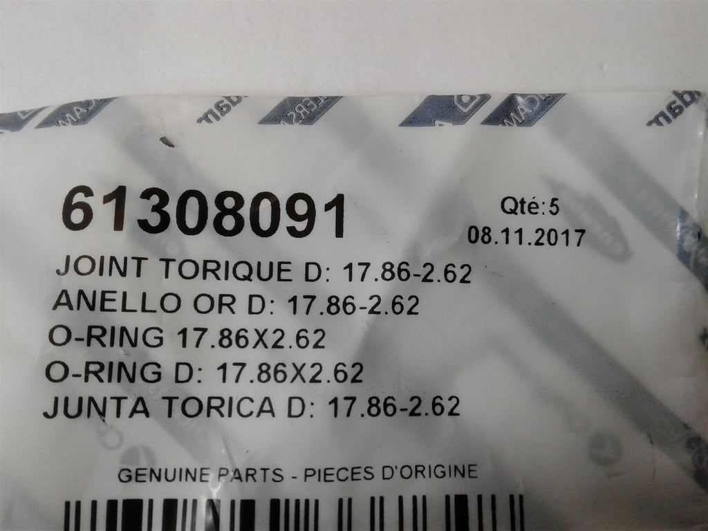 NEW GENUINE ARISTON O RING (5 PACK) 61308091
