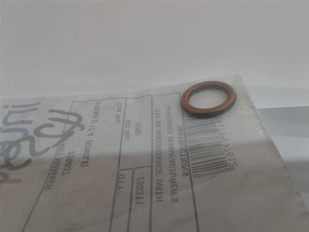 NEW BAXI O RING D17.4MM SEAL 235837