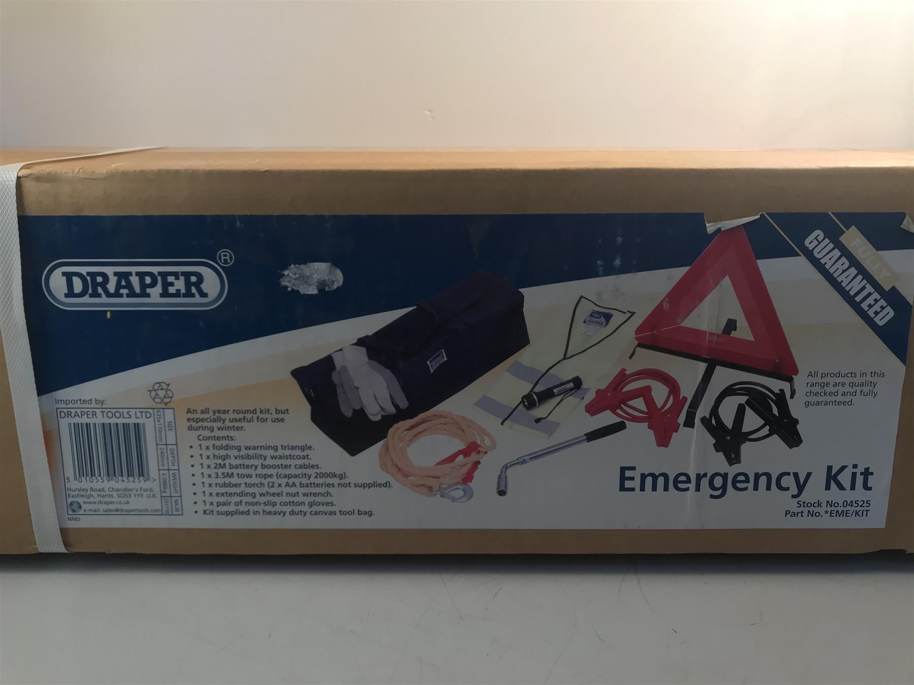 Draper 04525 eme/kit Draper Emergency Kit TOOL KITS