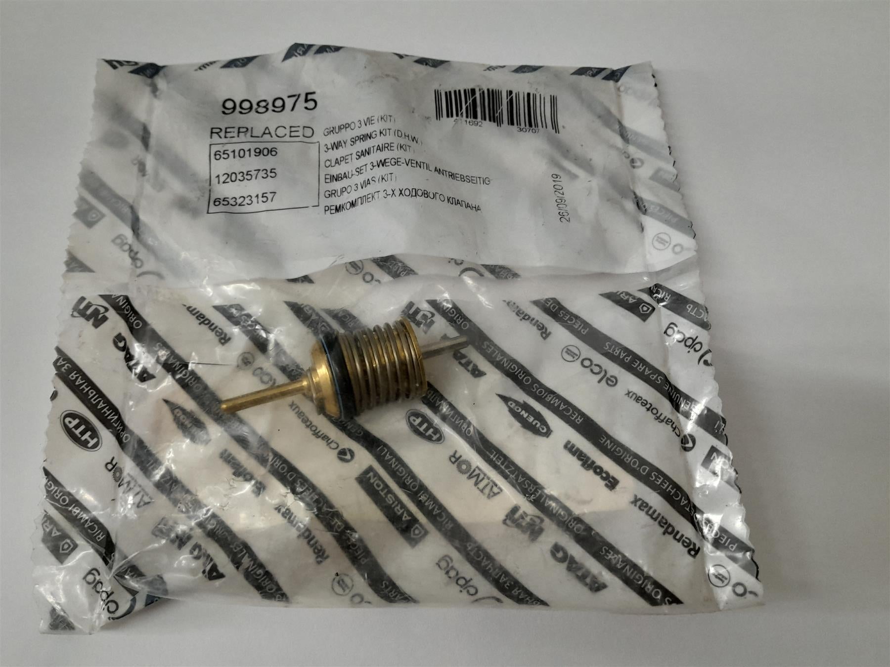 ARISTON 998975 3-WAY SPRING KIT