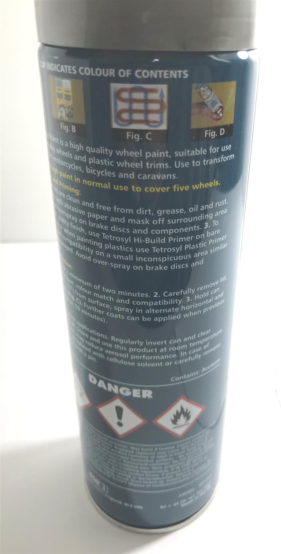 CarPlan WSA500 WHEEL ALLOY SILVER 400ML