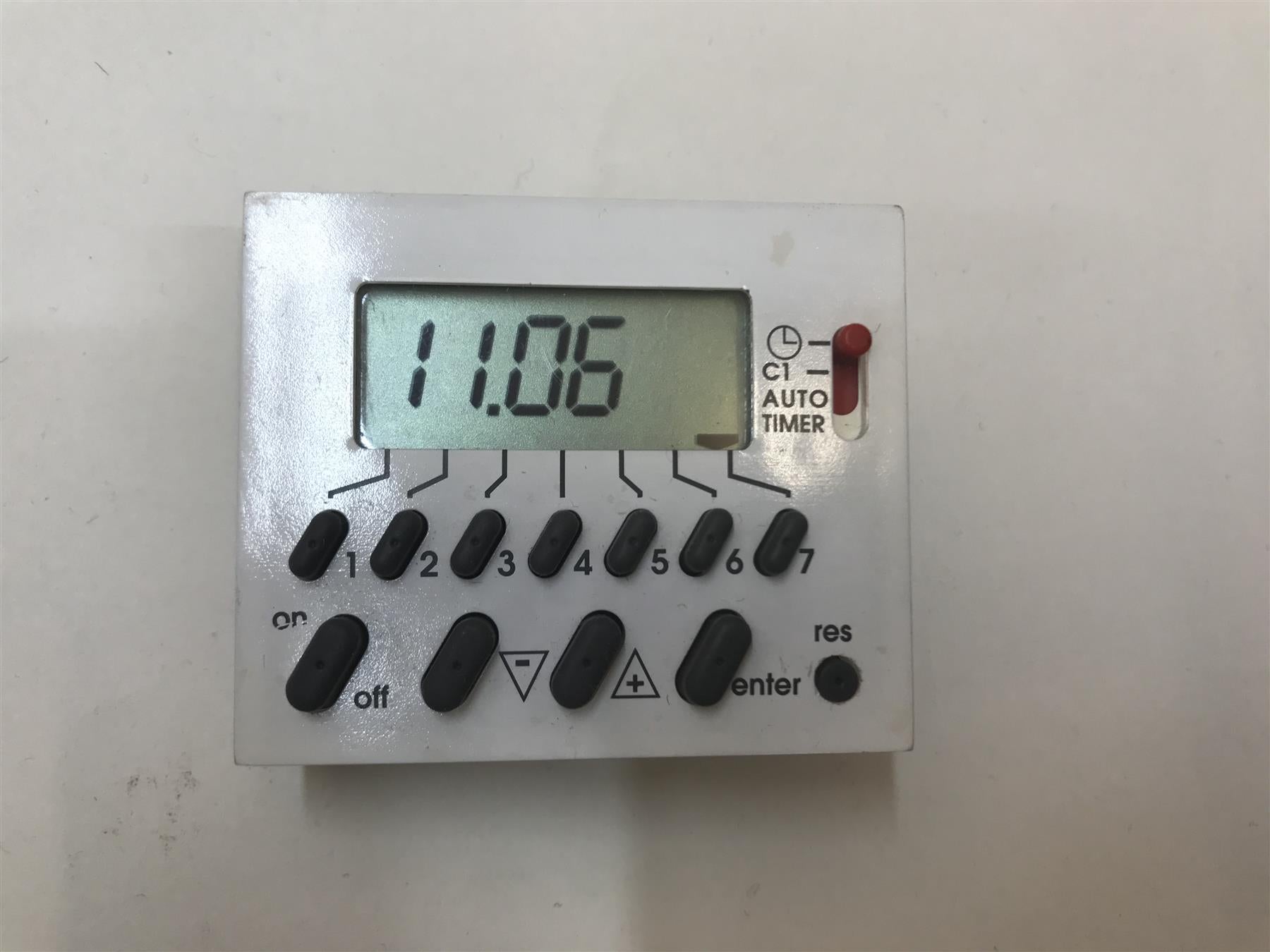 BIASI DIGITAL TIMER CLOCK 7DAY BI1475118