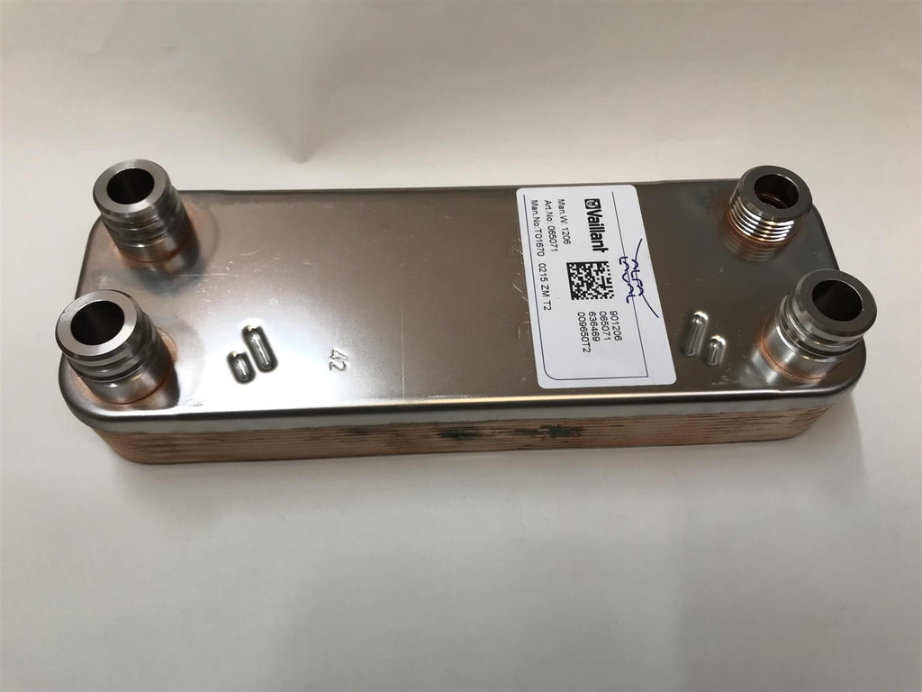 New Vaillant Secondary Heat EXCAHNGER 12 Plate 065088