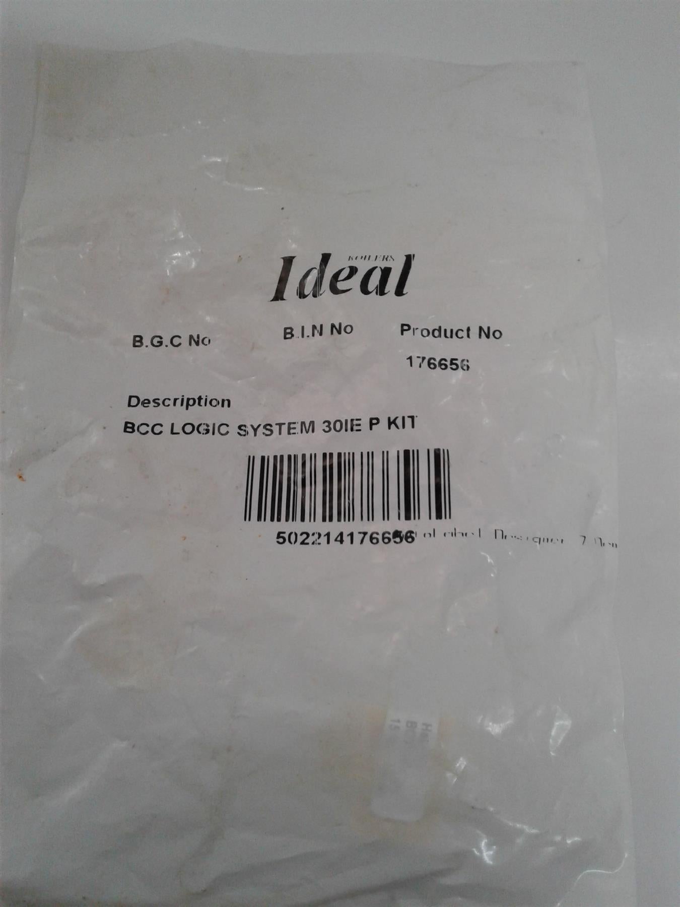 NEW IDEAL 176656 BCC LOGIC SYSTEM 30IE P KIT