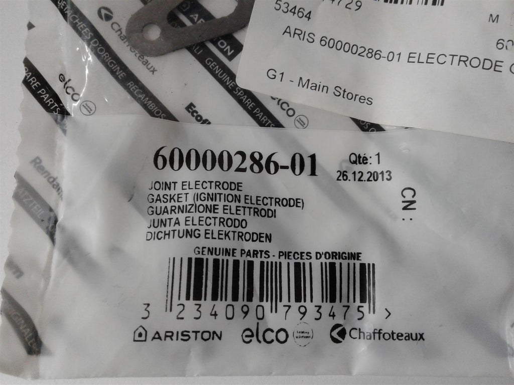 NEW Ariston GASKET IGNITION Electrode 6000028601