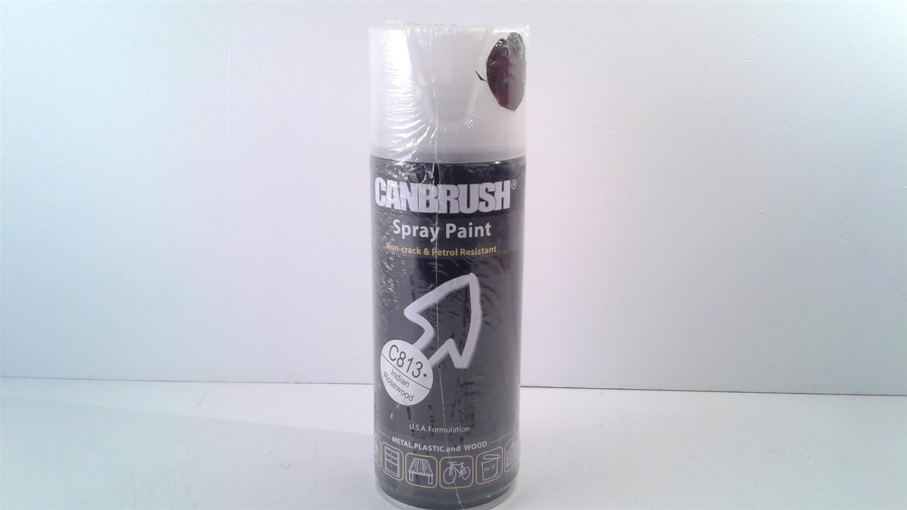 Canbrush Spray Paint C813 Indian Rosewood for metal, plastic and wood