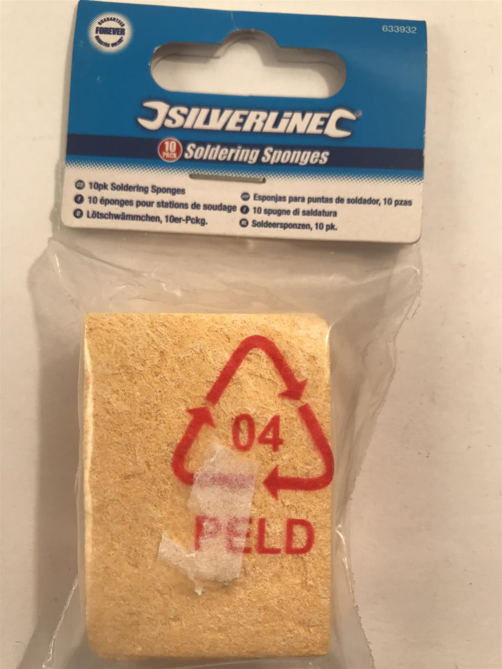 Silverline 10pk Soldering Sponges  633932