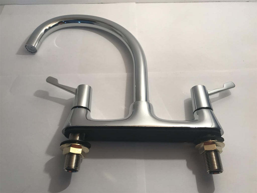 Bristan Lever Deck Sink Mixer Chrome With Ceramic Disc Valves VAL2 DSM C CD