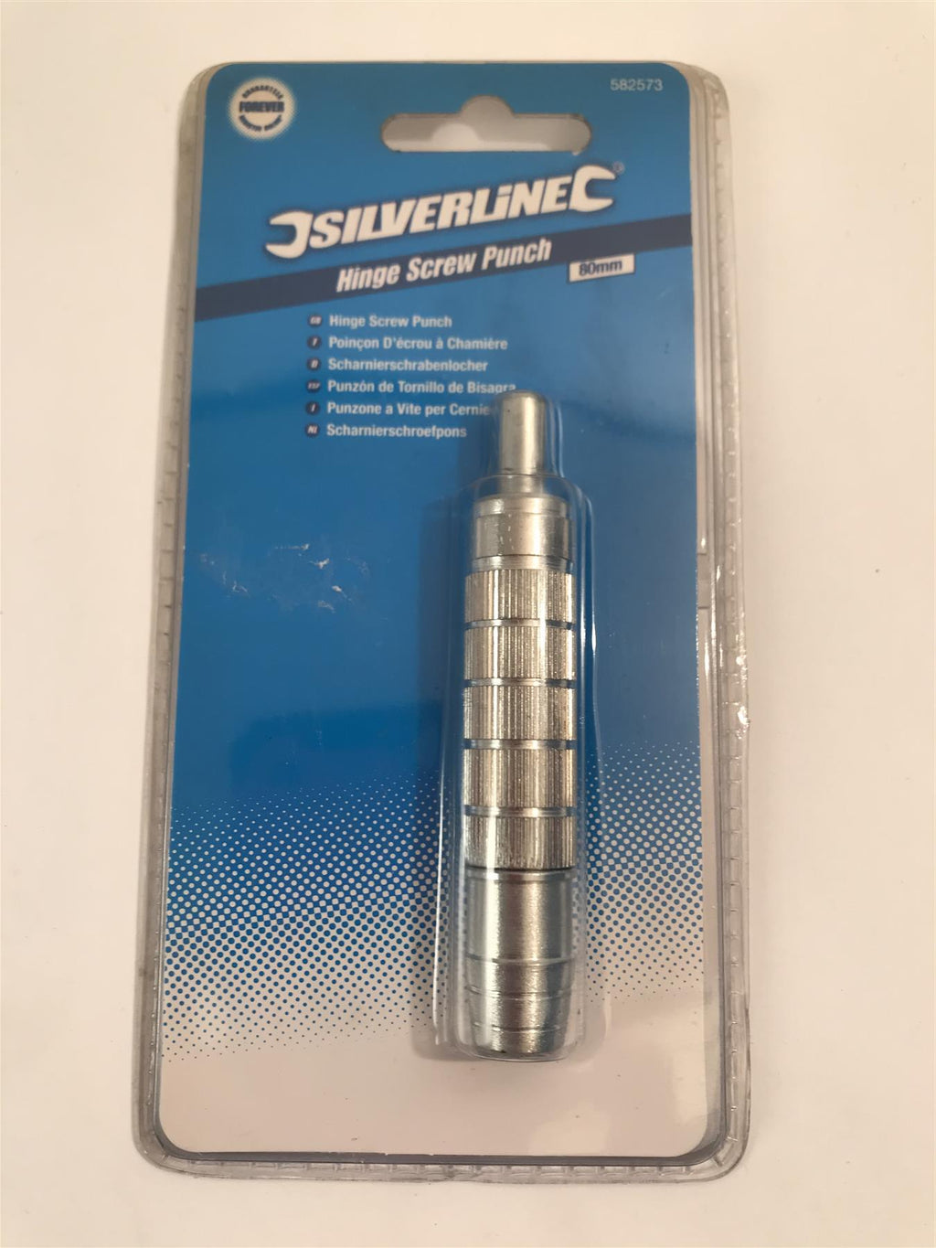 Silverline Hinge Screw Punch 80mm