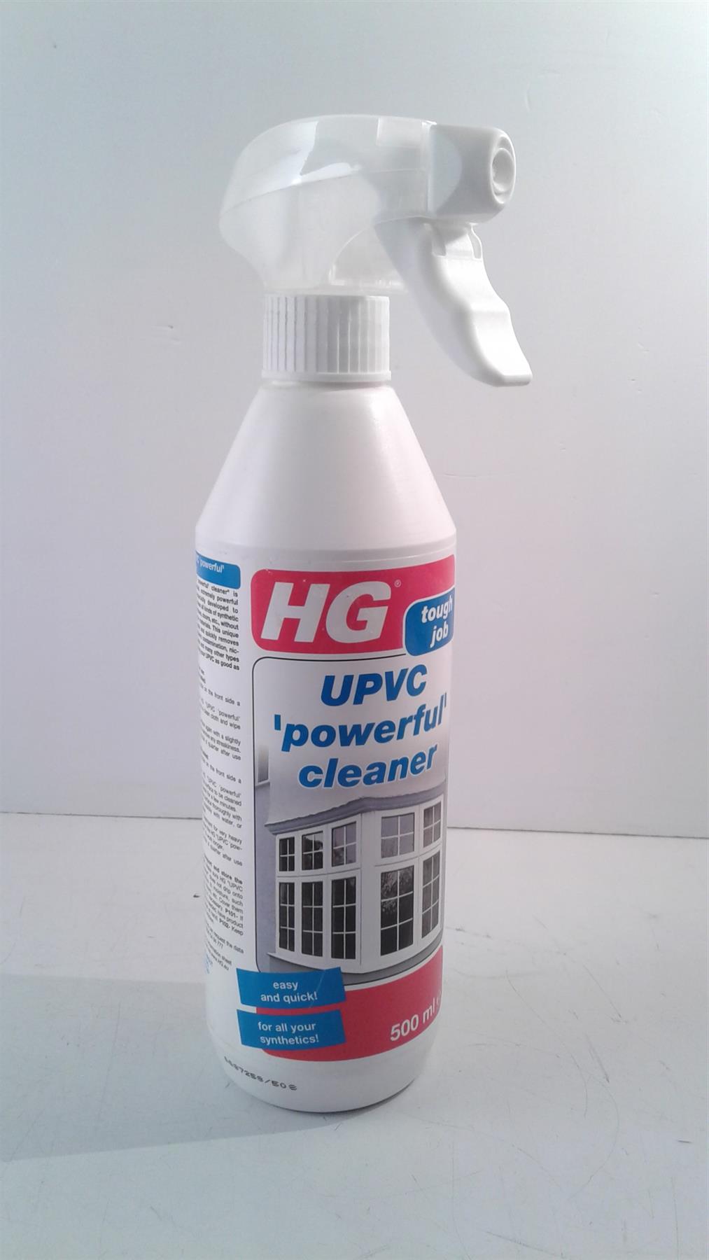 HG UPVC 'Powerful' Cleaner for all synthetics 500ml