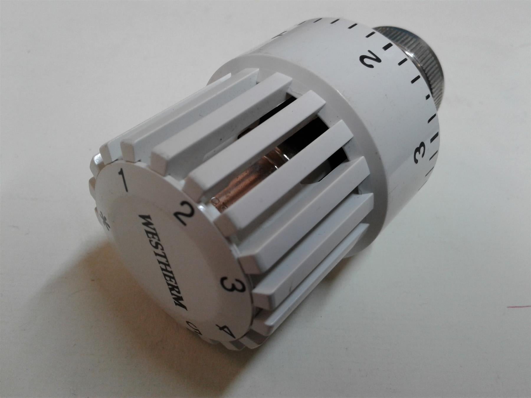 NEW WESTHERM RADIATOR VALVE CONTROL HEAD TRV 28MM