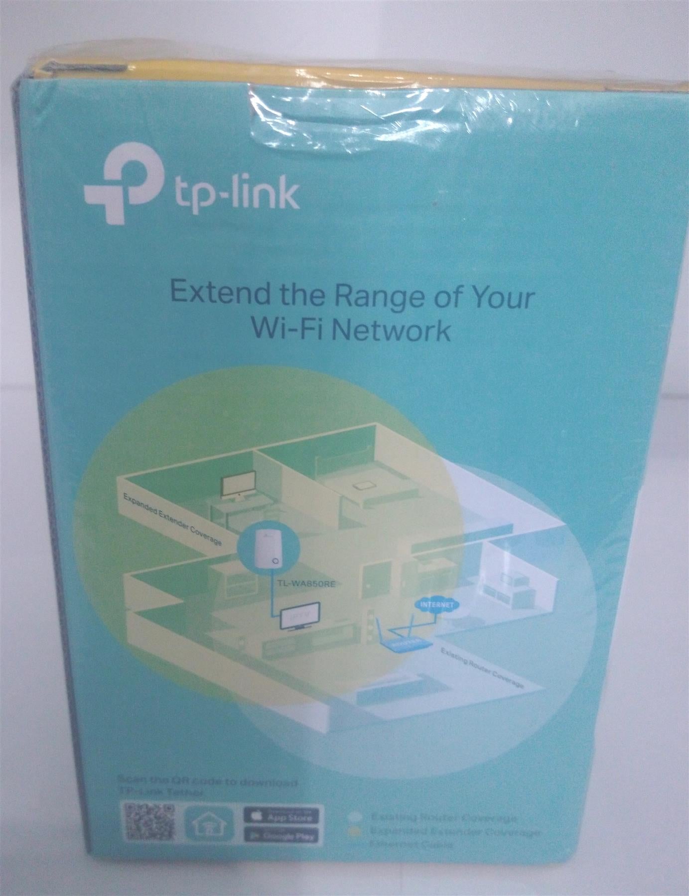 TP-LINK TL-WA850RE 300Mbps Wi-Fi Range Extender White WiFi Extensions plug