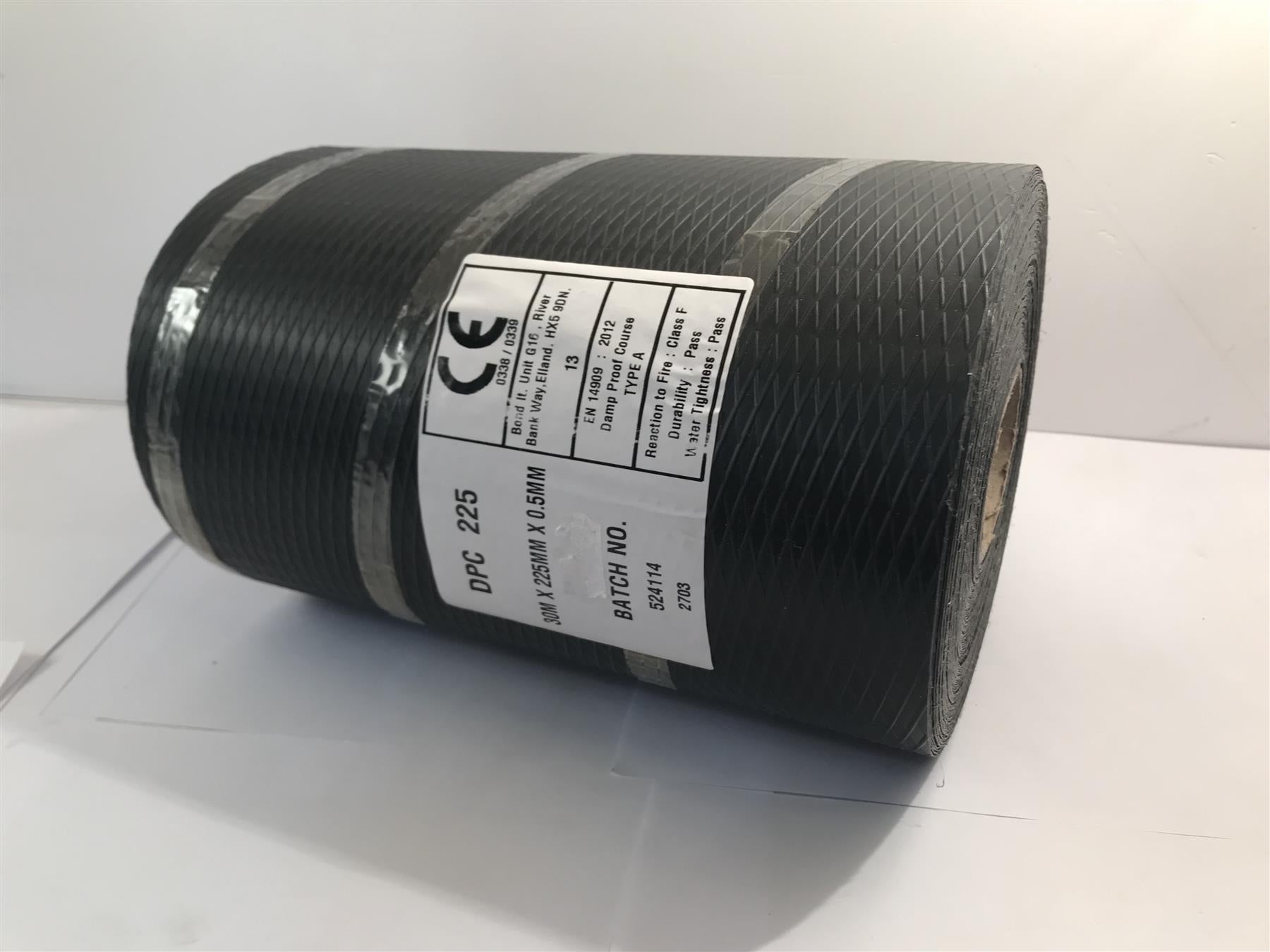 DPC Roll Damp Proof Course Membrane Brick Block Work 225mm x 30m