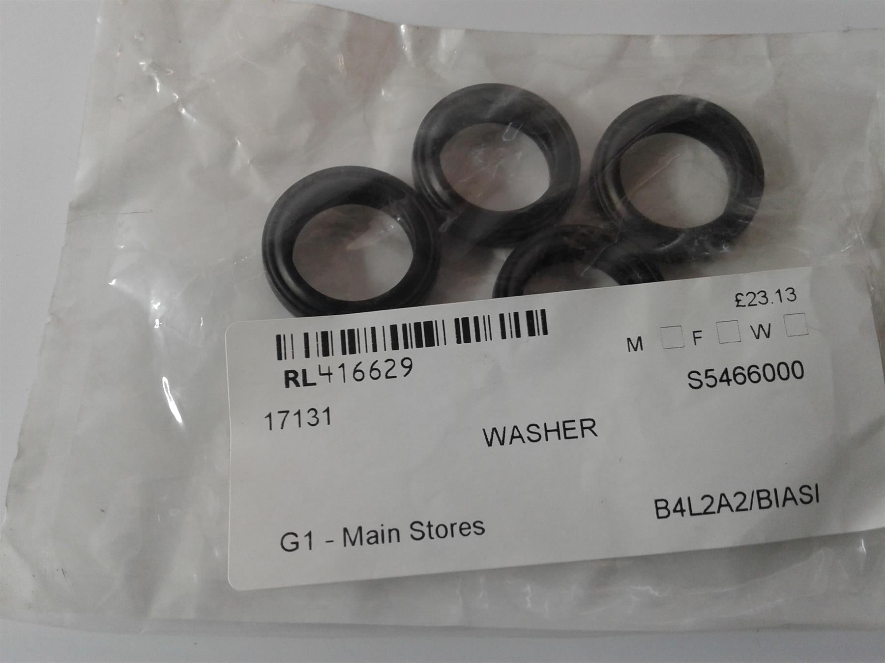 NEW BIASI ISO FAST DHW HEAT EXCHANGER ORING X4 S5466000