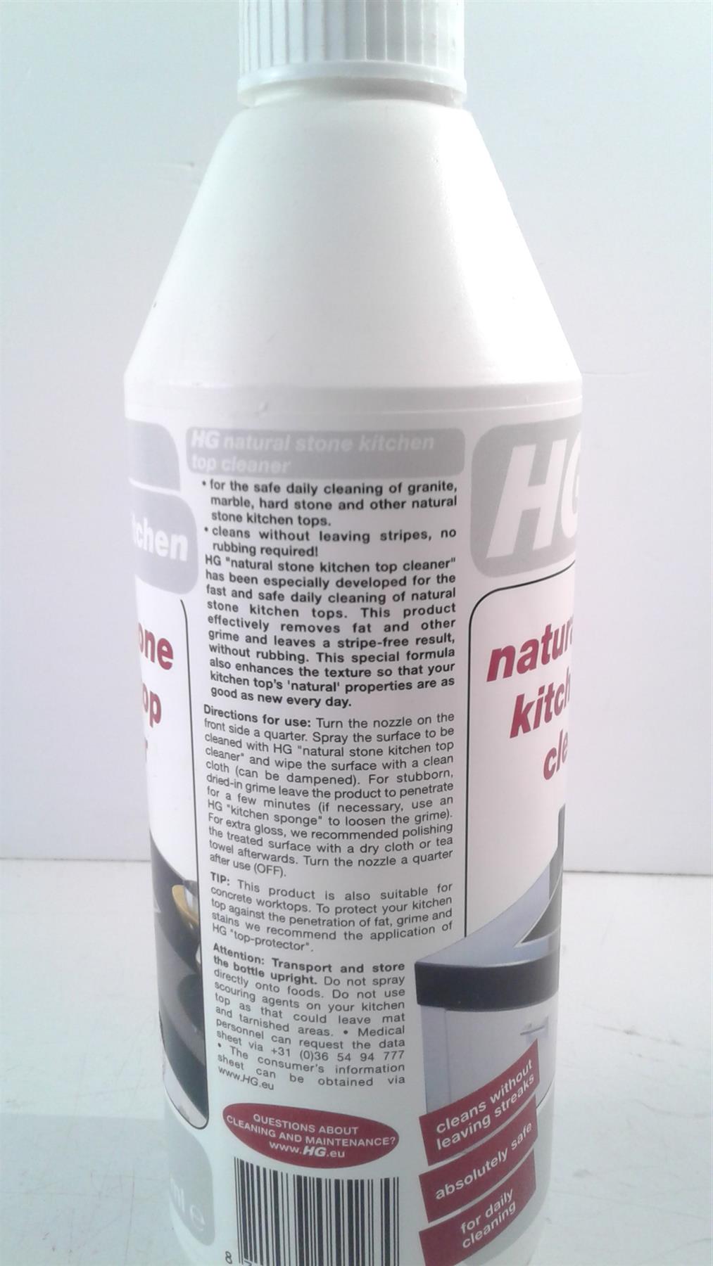 HG Natural Stone Kitchen Top Cleaner 500ml