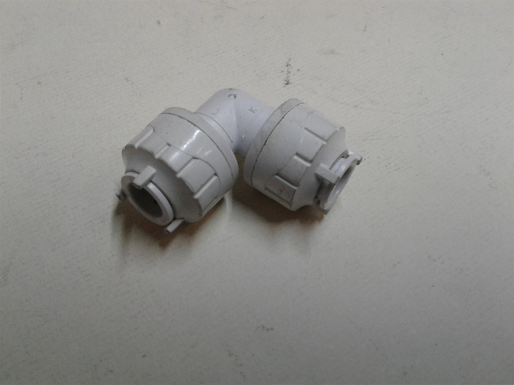 NEW POLYPIPE POLYFIT 10MM EQUAL ELBOW 90° BEND FIT110 WHITE (EACH)