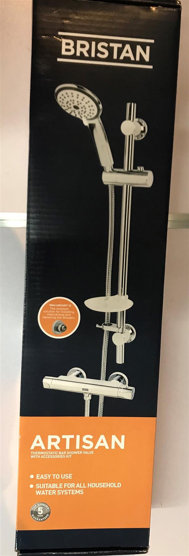 Bristan AR2 SHXMTFF C Artisan Thermostatic Bar Shower Valve with Accessories