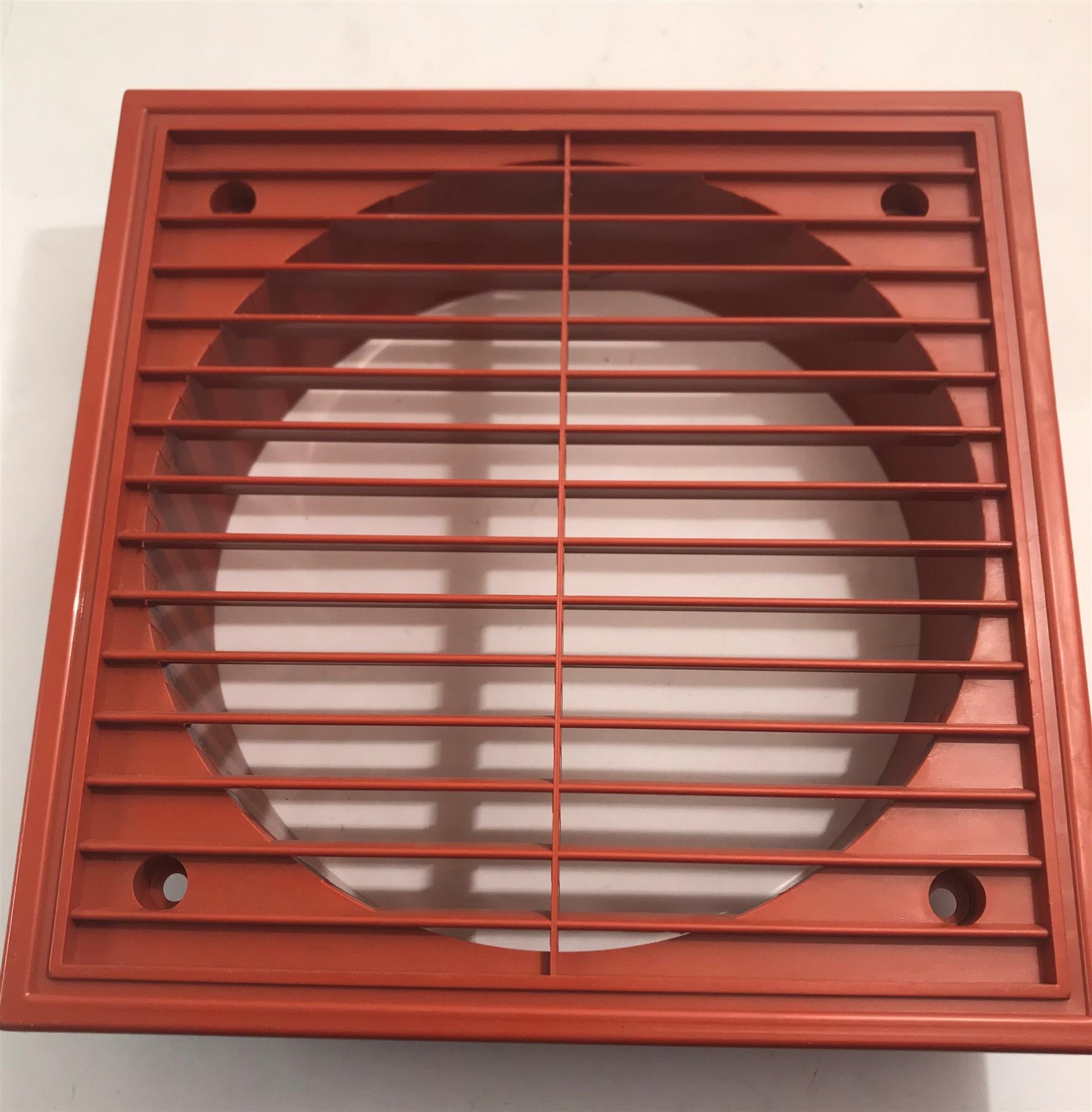 Terracotta Air Vent Duct Grille 150mm, 6" Fan Outlet