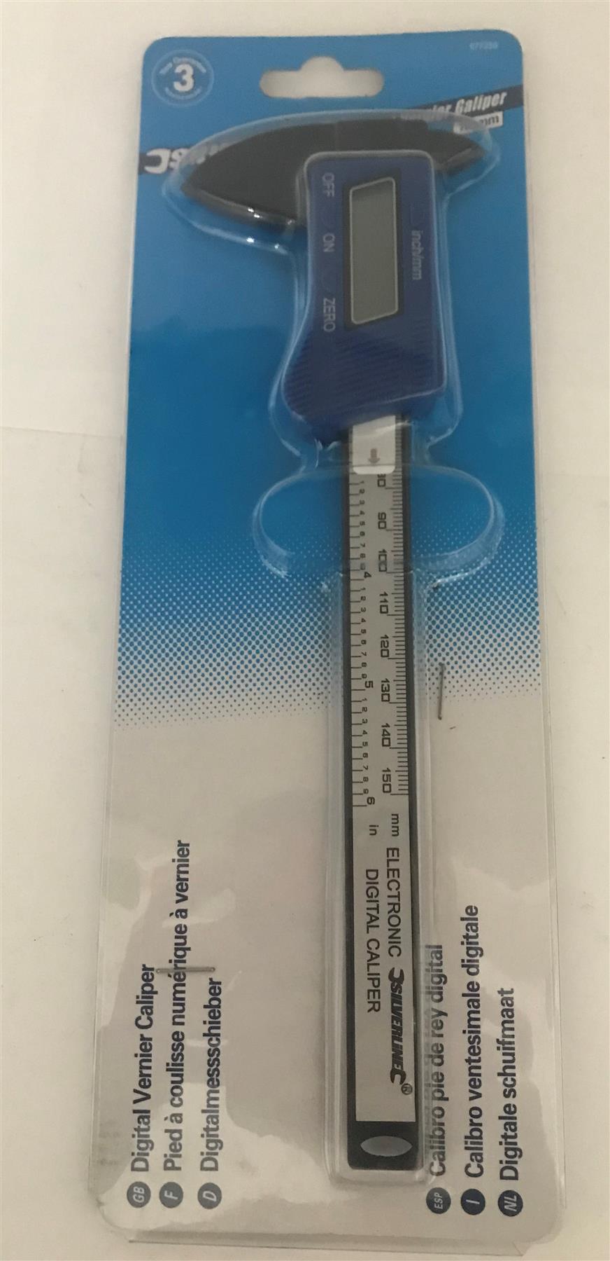 Silverline Digital Vernier Caliper 150mm  677256