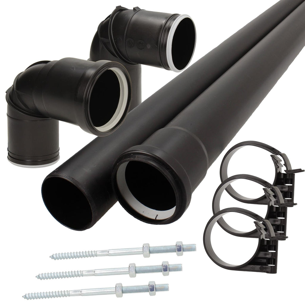 Vaillant Variable Termination Plume Kit 0020219529 BLACK