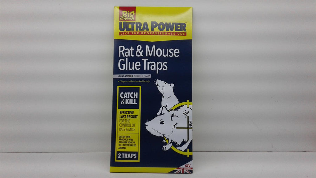 Mouse Mics Cockroach Rats Insects Sticky Glue Pads Mats (Large)