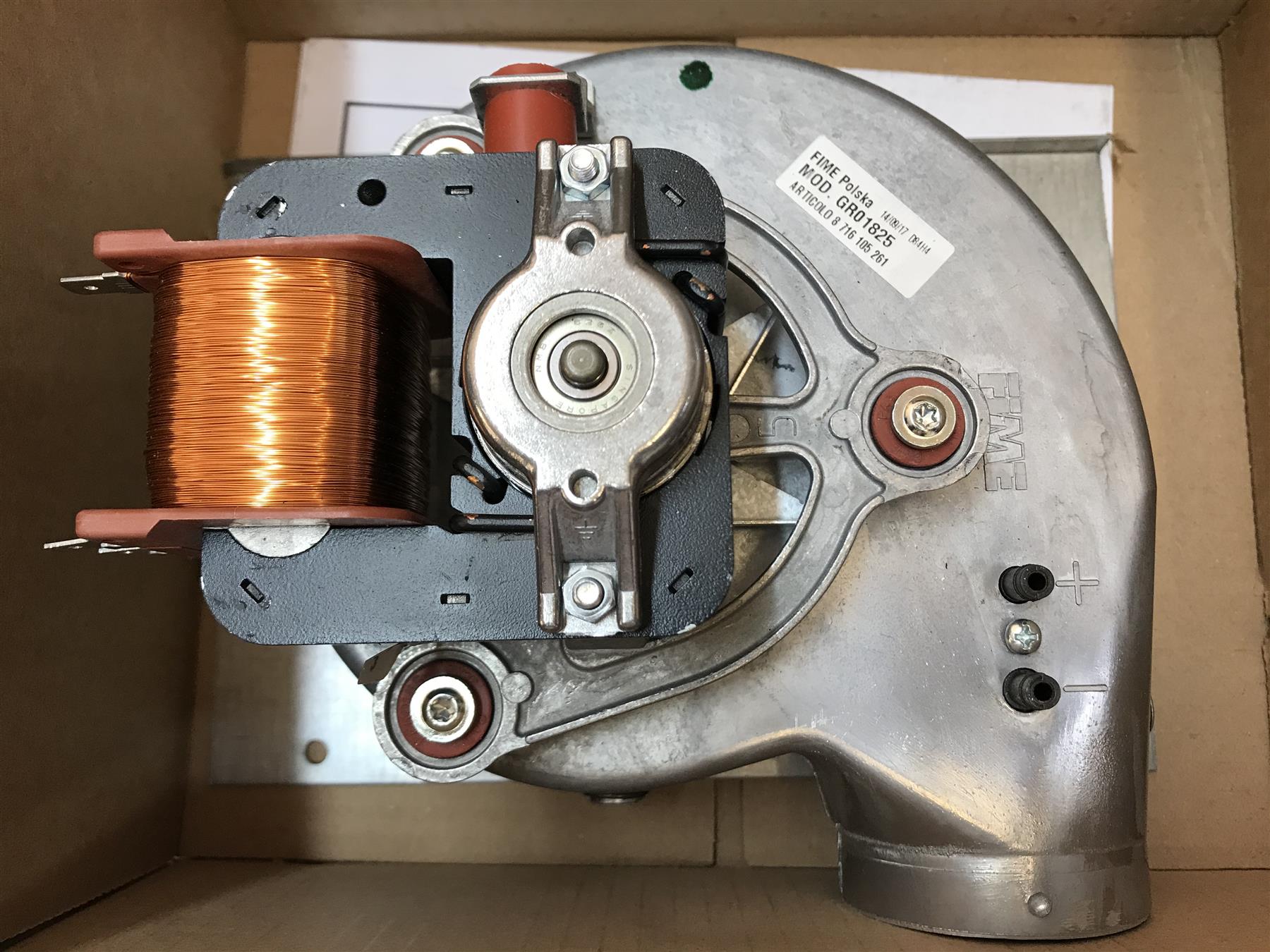 NEW WORCESTER 28 CDI RSF FAN ASSY 87161202820