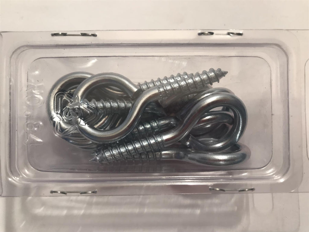Screw In Eye Eyelet Hooks 55mm x 12g (Pack 10)